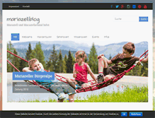 Tablet Screenshot of mariazellerland-blog.at